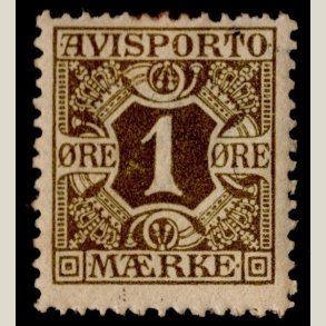 Avisportom�rke nr. 1 *