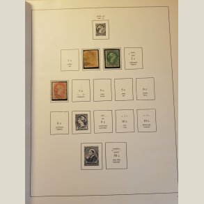 Canada samling til 1965 og USA til 1964. Mange m�rker.