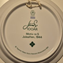 100rs jubilum, motiv nr. 5. Royal Copenhagen.