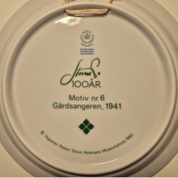 100rs jubilum, motiv nr. 6. Royal Copenhagen.