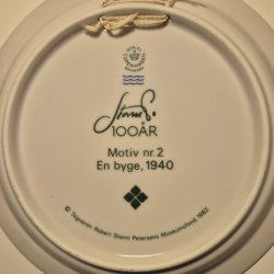 100rs jubilum, motiv nr. 2. Royal Copenhagen.