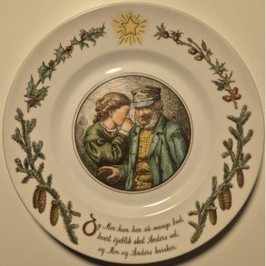 Peters Jul platte nr. 2. Royal Copenhagen.