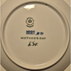 Mors dag 1972. Royal Copenhagen.