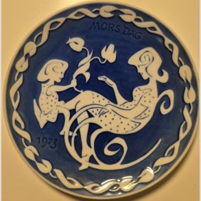 Mors dag 1973. Royal Copenhagen.