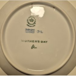 Mors dag 1975. Royal Copenhagen.