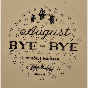 �rstidsserien, august