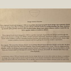 Norman Krenit skl. 25cm. diameter. Ubrugt i original kasse.