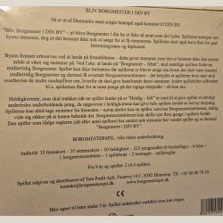 Vesterbro borgmesterspil, helt nyt - aldrig bnet.