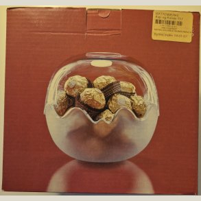 Mixed Double Bonbonniere fra Holmegaard, design M. Bang, Ubrugt i original kasse.