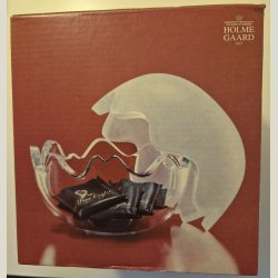 Mixed Double Bonbonniere fra Holmegaard, design M. Bang, Ubrugt i original kasse.