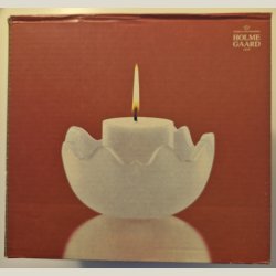 Mixed Double Bonbonniere fra Holmegaard, design M. Bang, Ubrugt i original kasse.