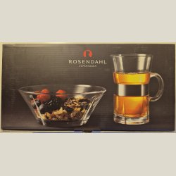 Morgenmadsst til 2 fra Rosendahl. Ubrugt i original kasse.