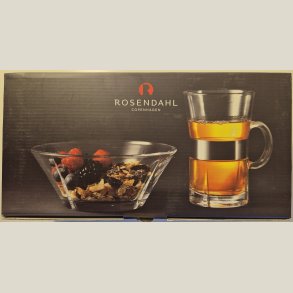Morgenmadsst til 2 fra Rosendahl. Ubrugt i original kasse.