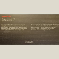 Morgenmadsst til 2 fra Rosendahl. Ubrugt i original kasse.