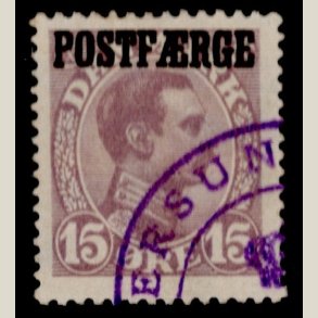 Postf�rgem�rke nr. 2a