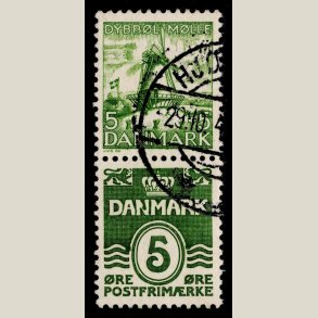 Lodret gr�nt dybb�lpar