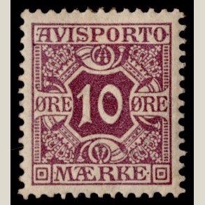 Avisportom�rke nr. 4 *