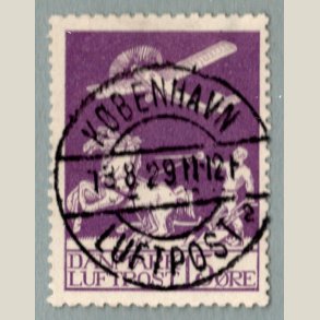 Afa-nr. 145 lux-stemplet