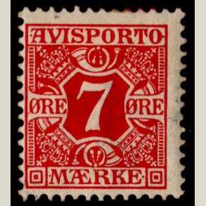 Avisportom�rke nr. 3 *