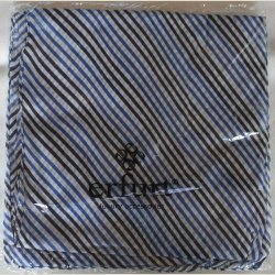 Stort trklde af bomuld, stribet. Ml 110 x 200cm.