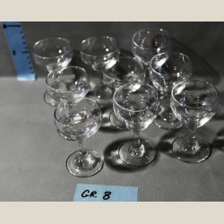 Vinglas. 9 fine stk.