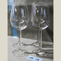 Elegante vinglas. 4stk. 20cm. hje.