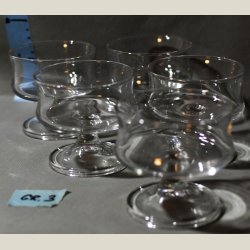 Champagne/dessert skle 5stk. fra Hamlet