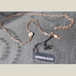 Kobberhalskde, returvare, lidt brugt.