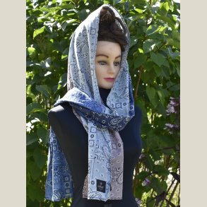 T�rkl�de i bomuld med kantsting, M�l 50 x 200cm.