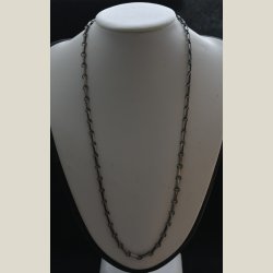 Halskde i metalfarve, brugt.