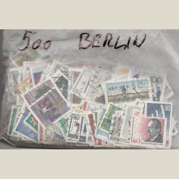 Pakke Berlin med 500 forskellige