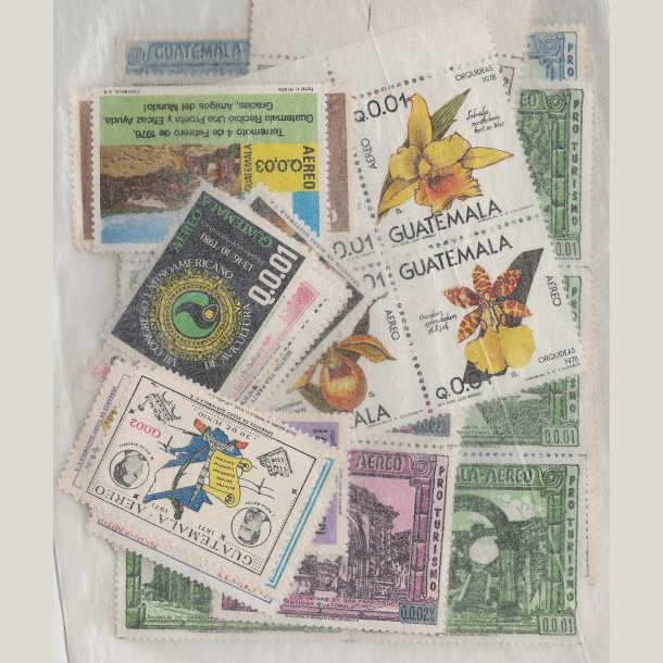 Pakke Guatemala med 100 forskellige