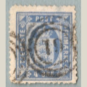 Tjenestem�rke nr. 5a tynd