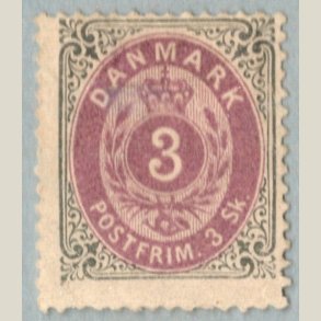 Afa-nr. 17a (*) Tynd plet