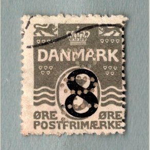 Afa-nr. 117y perfin.