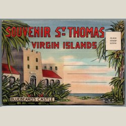 Helt ubrugt postkortfolder fra erne med 18 kort og beskrivelse.