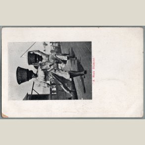 Ubrugt postkort fra DVI.