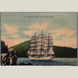 Helt ubrugt postkortfolder fra erne med 18 kort og beskrivelse.