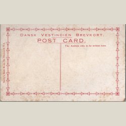 Ubrugt postkort fra DVI.