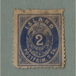 Island nr. 1 (*) defekt. Katalogv�rdi 8000kr.