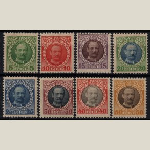 Afa-nr. 36-43 *, komplet s�t.