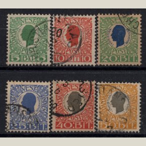 Afa-nr. 24-29 komplet st