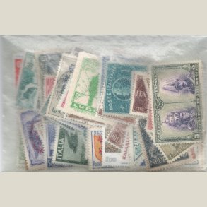 Pakke med 100 forskellige ** vesteuropa