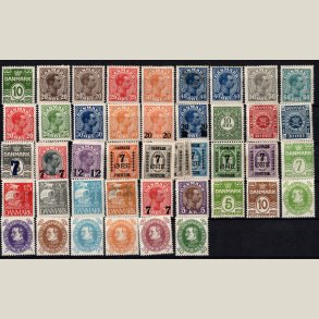 Samling * dansk bogtryk. Katalogv�rdi over 1100kr.