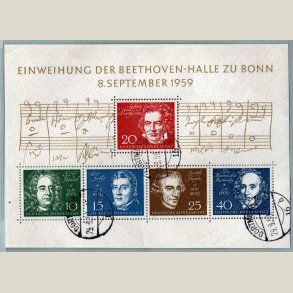 Afa-nr. 1279-83 miniark