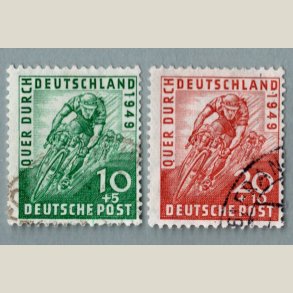 Engelsk og amerikansk zone 1948-49 nr. 105-06