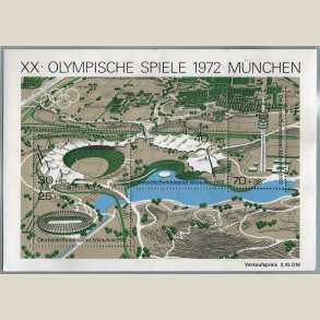 Afa-nr. 1686 miniark **