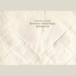 Receptkuvert fra Lgumkloster apotek.