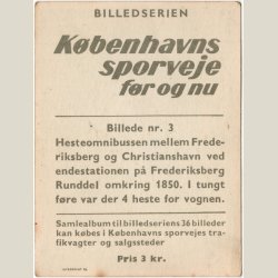 Kbenhavns sporveje fr og nu fra 1961. Kort nr. 3