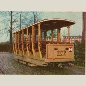 K�benhavns sporveje f�r og nu fra 1961. Kort nr. 15